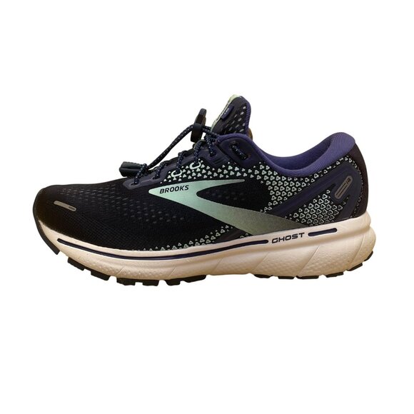 Brooks Women’s Blue/Purple Mesh Cushioned Dna Loft Ghost 14 Running Shoes Sz 8M - Picture 4 of 9